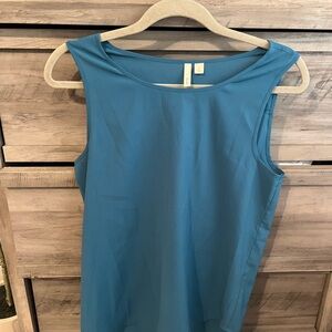 Frenchi Blue Tank Top Sleeveless Classic